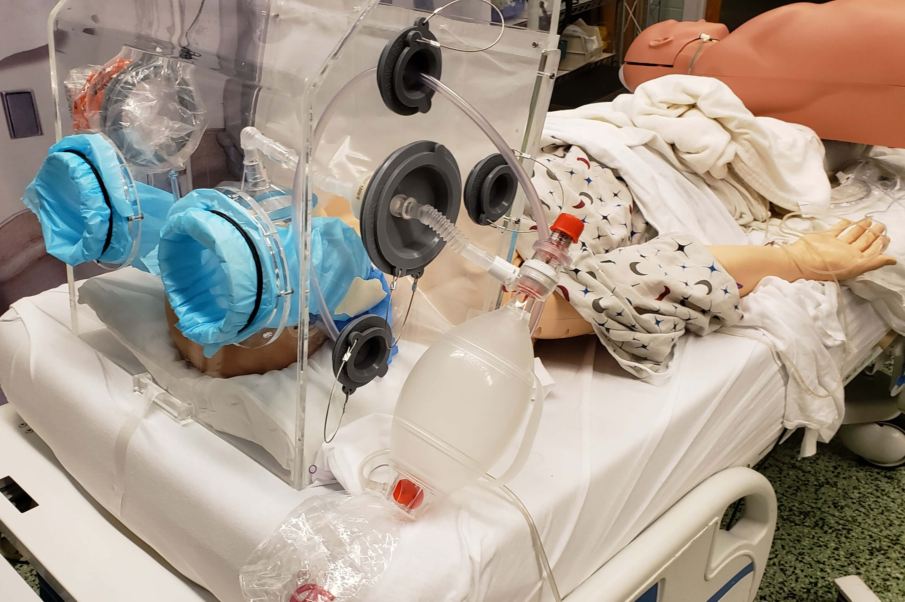 Aerosol Containment Chamber to Make COVID-19 Intubations Safer ...